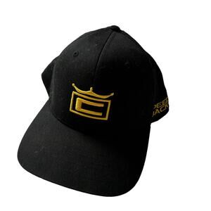 Cobra Golf Trucker Snapback Hat - Black & Yellow